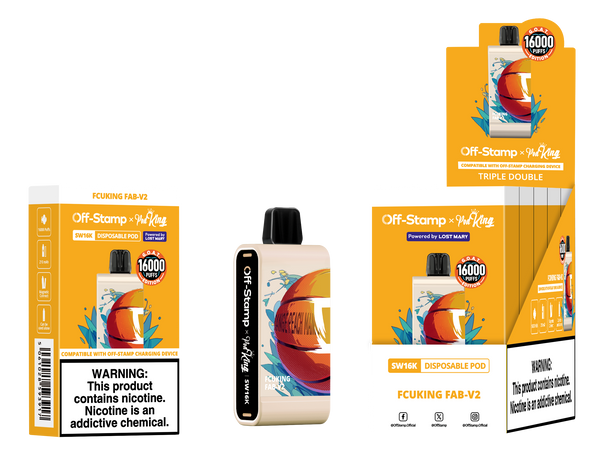 OFF-STAMP X POD KING SW16K DISPOSABLE POD (5CT DISPLAY)