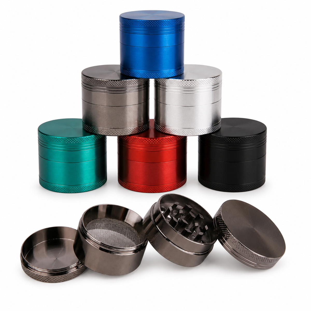 40MM HERB GRINDER ASSORTED COLORS