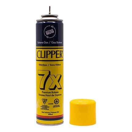 CLIPPER PREMIUM BUTAN 7X (12 CANS/DISPLAY)