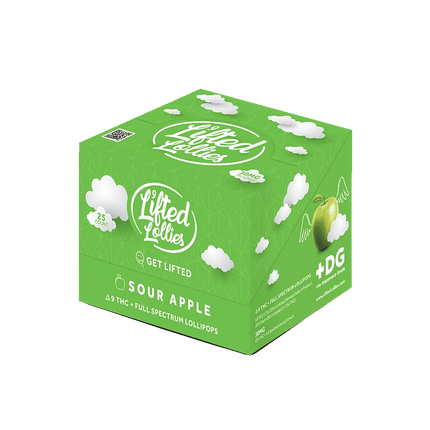 LIFTED LOLLIES D9 THC FULL SPECTRUM LOLLIPOPS (25CT DISPLAY)