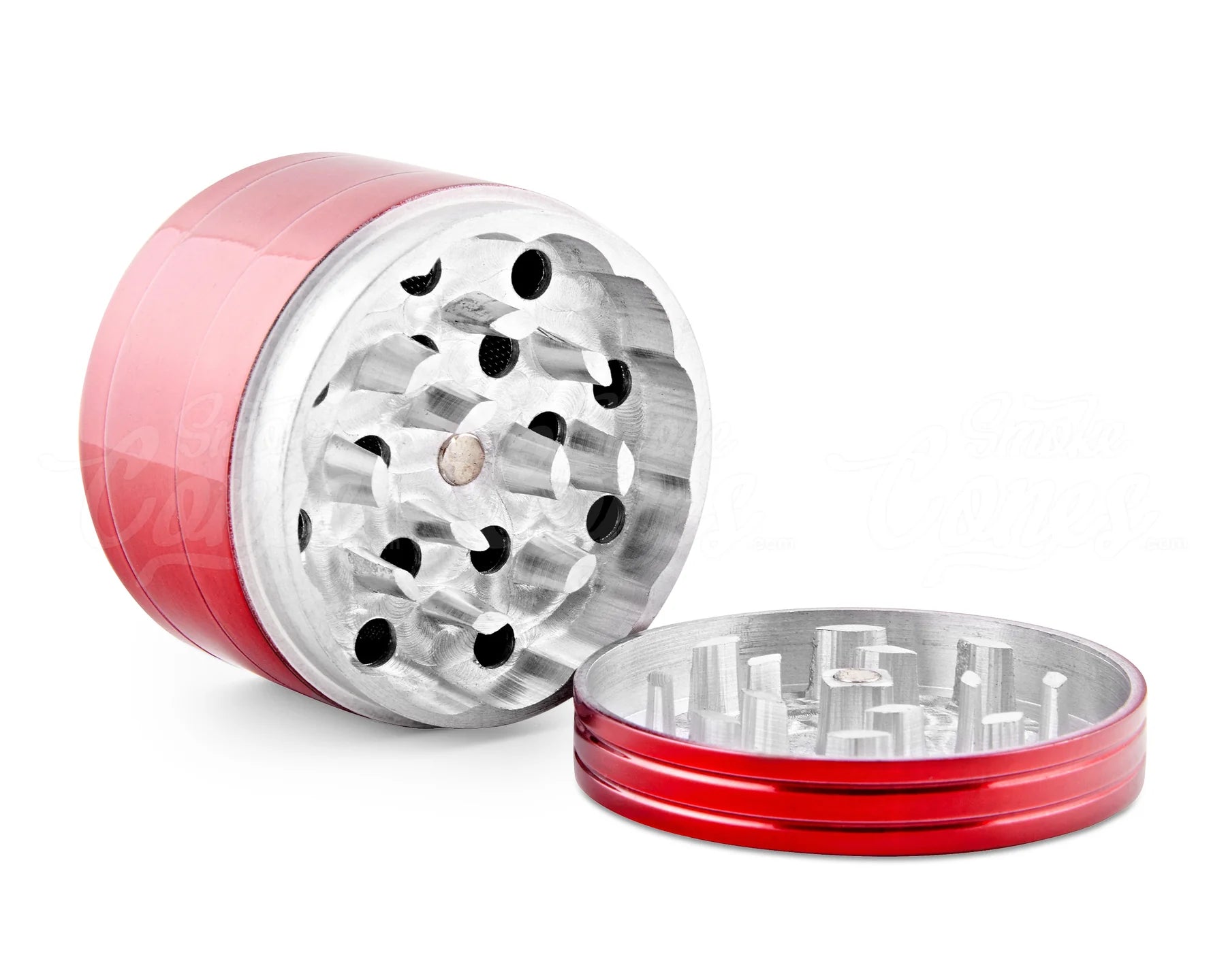 50MM ASSORTED DESIGN METAL 4 PART GRINDER