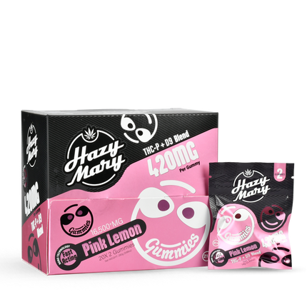 HAZY MARY THC-P + D9 BLEND GUMMIES 420MG PER GUMMY (2CT PER PACK | 20CT DISPLAY)