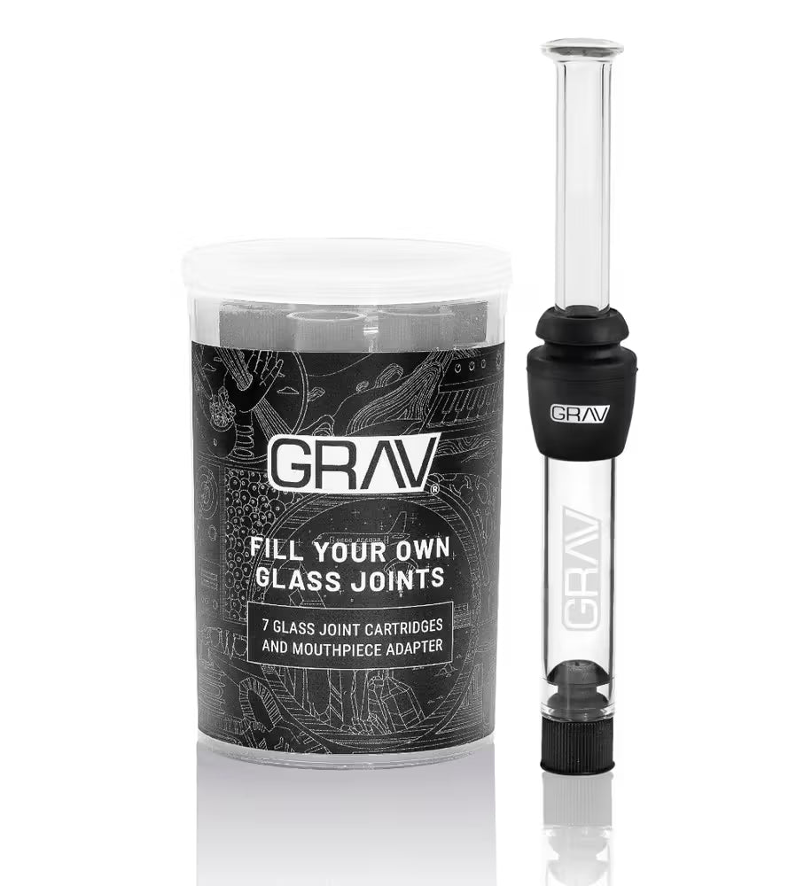 GRAV FILL YOUR OWN GLASS JOINT FILLING SYSTEM (7 PACK)