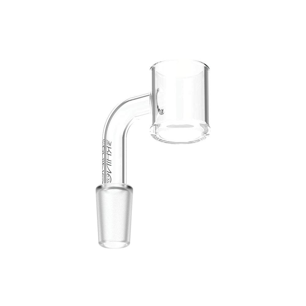 2MM FLAT CUT QUARTZ BANGER 14MM MALE 90 DEGREE (2SQ14M)