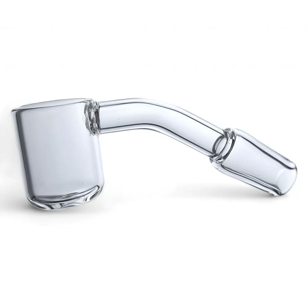 2MM SLANT CUT QUARTZ BANGER 14MM MALE 90 DEGREE (2QA14M)