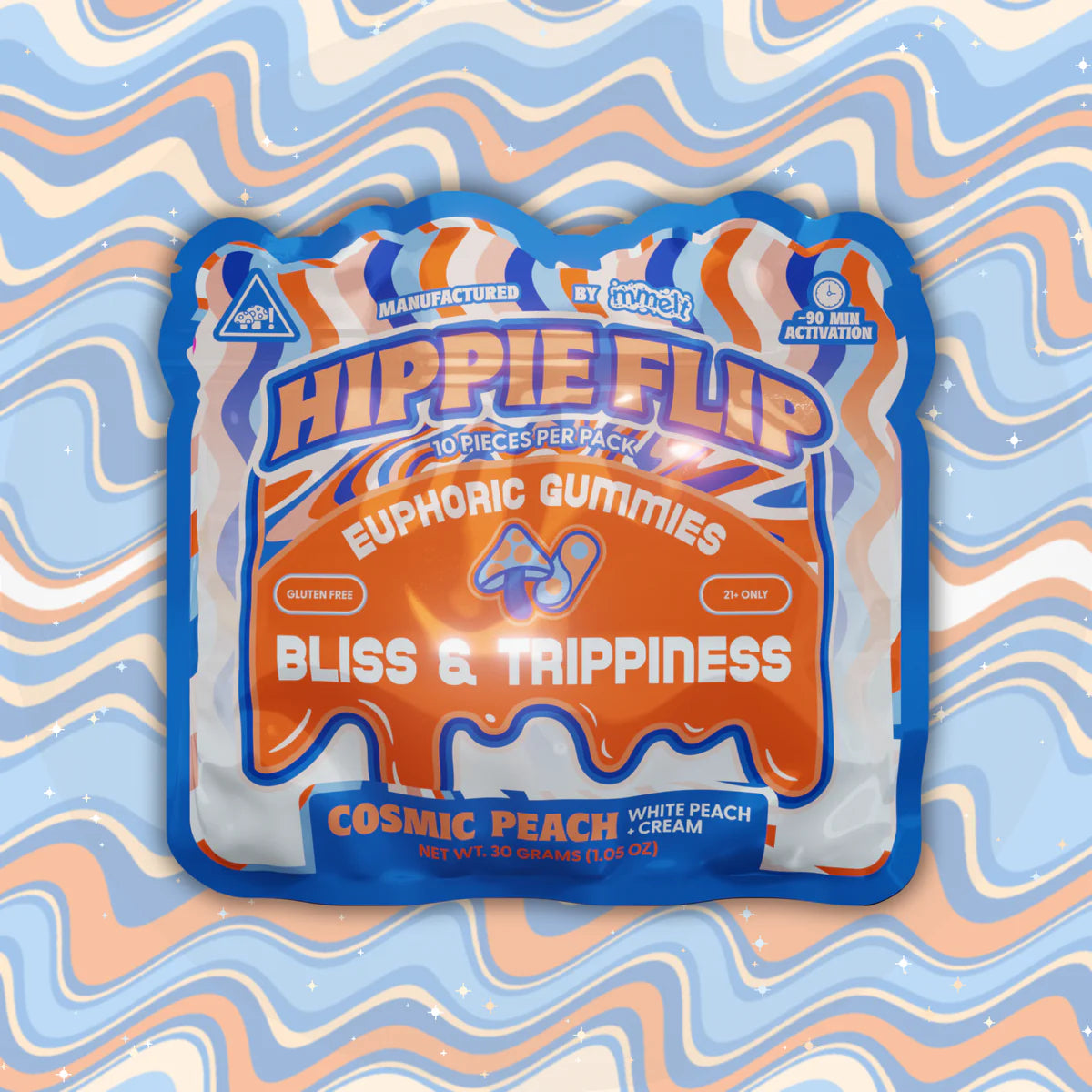 HIPPIE FLIP 6 GRAM EUPHORIC GUMMIES (10CT BAG)