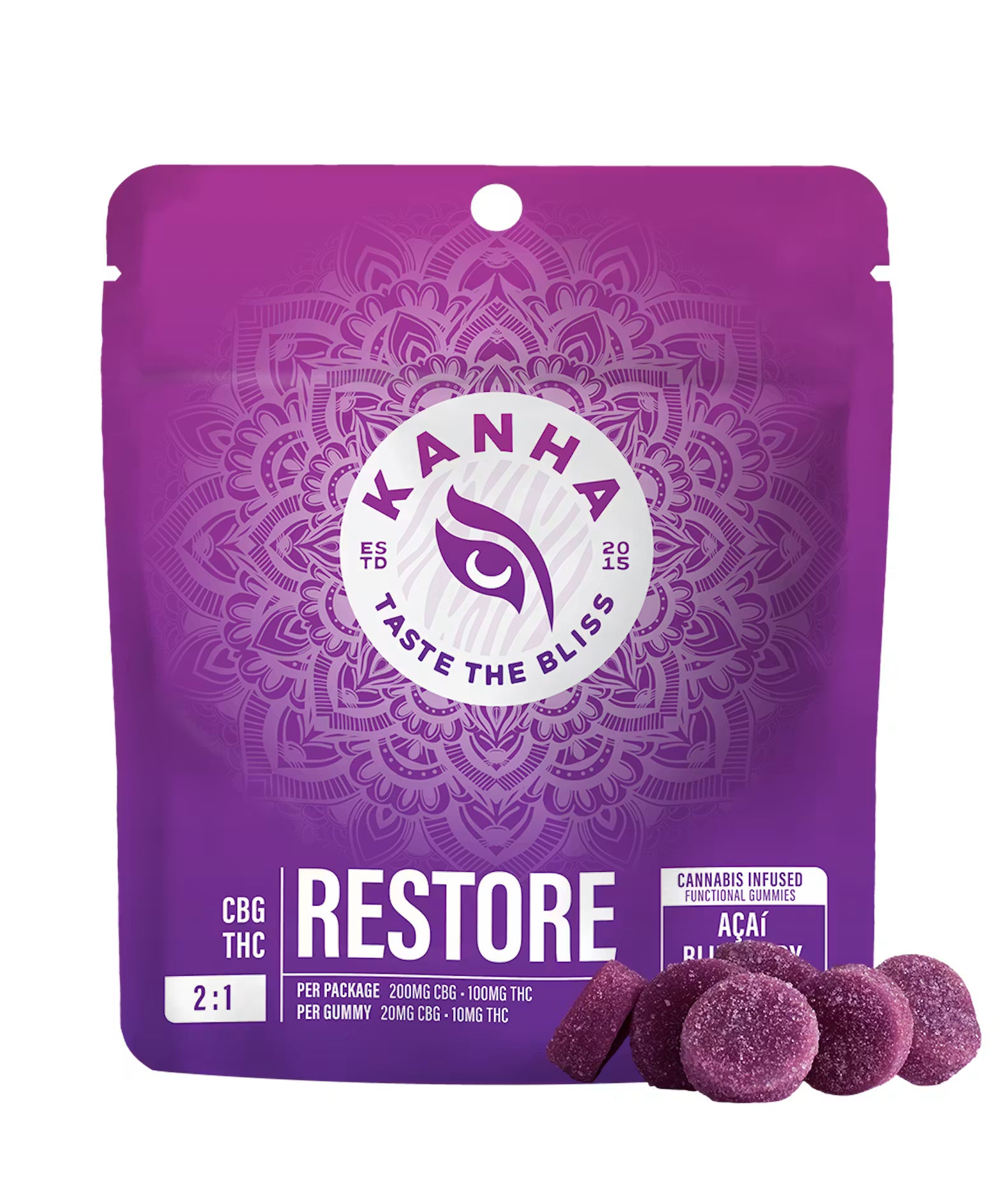 KANHA D9 GUMMIES (10CT BAG)