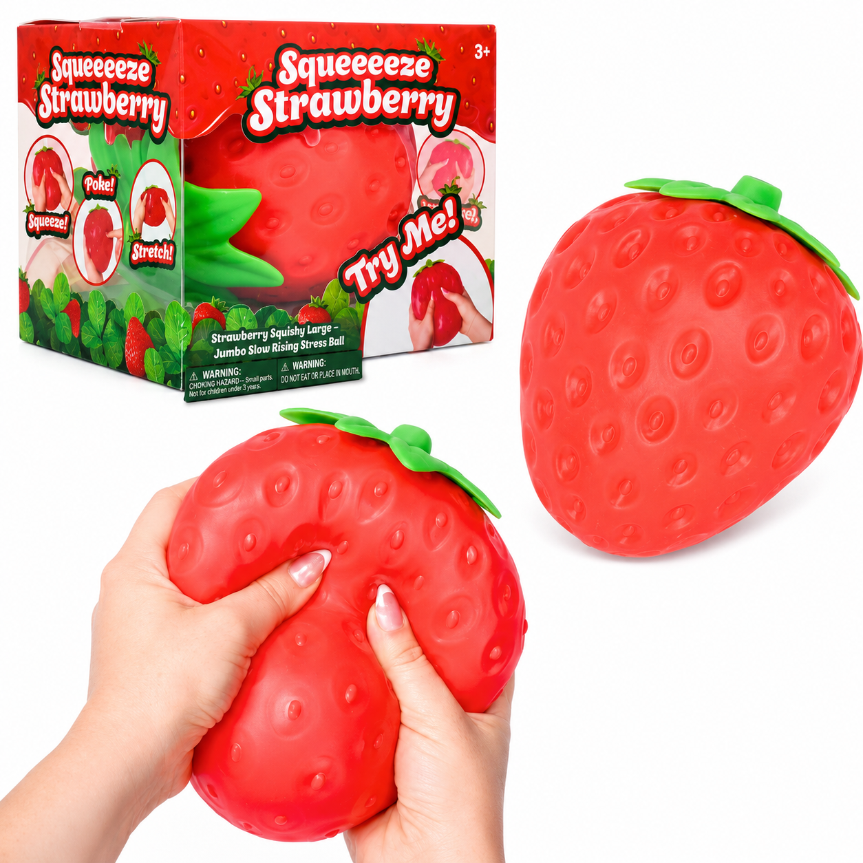 STRAWBERRY SQUISHY LARGE