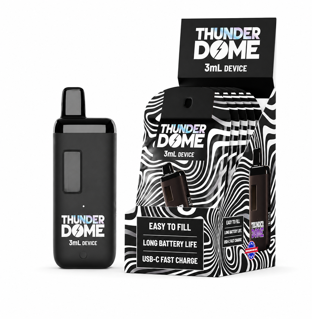 THUNDER DOME 3ML EMPTY DEVICE (5CT BOX)