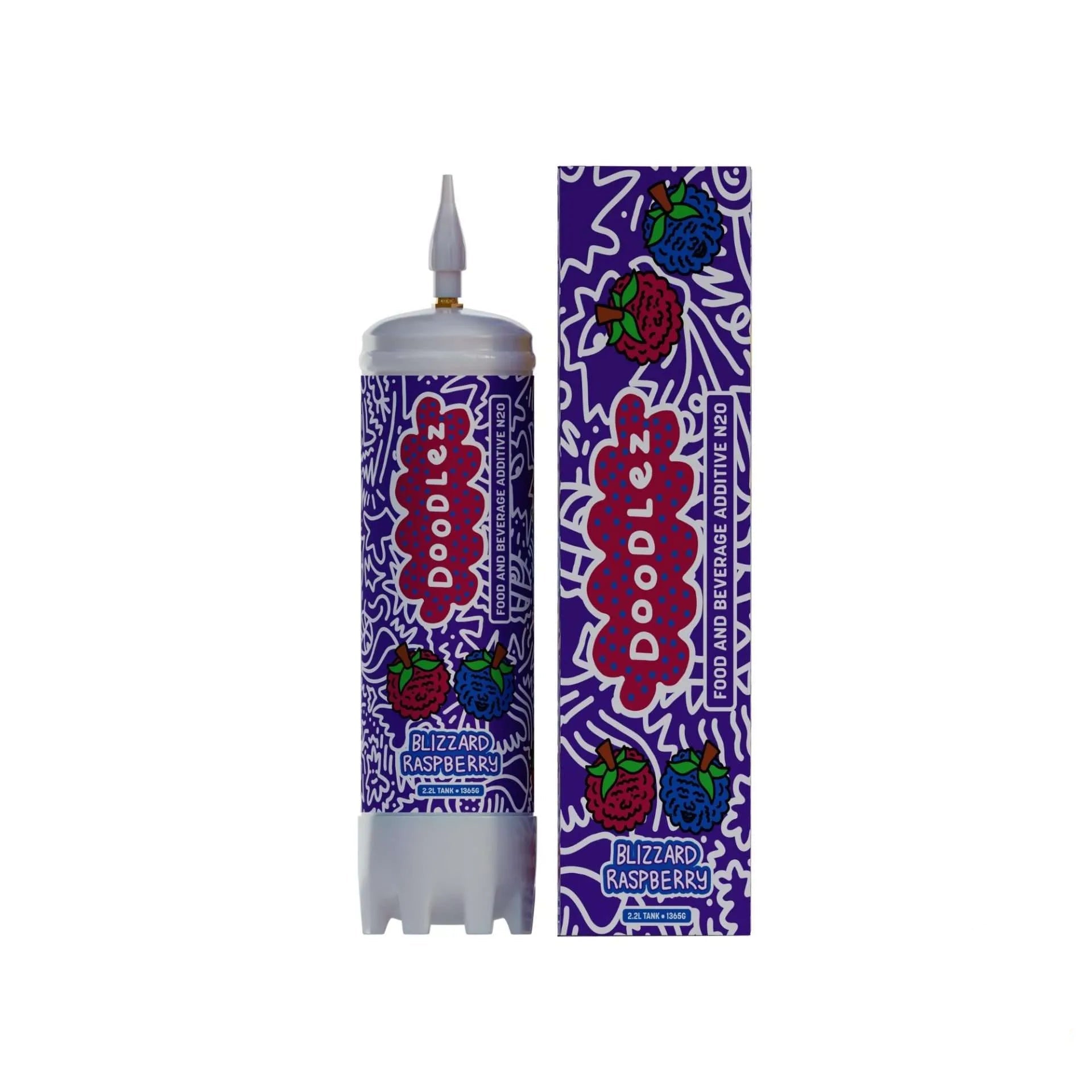 DOODLEZ 1L NITROUS CYLINDERS (6CT/BOX)