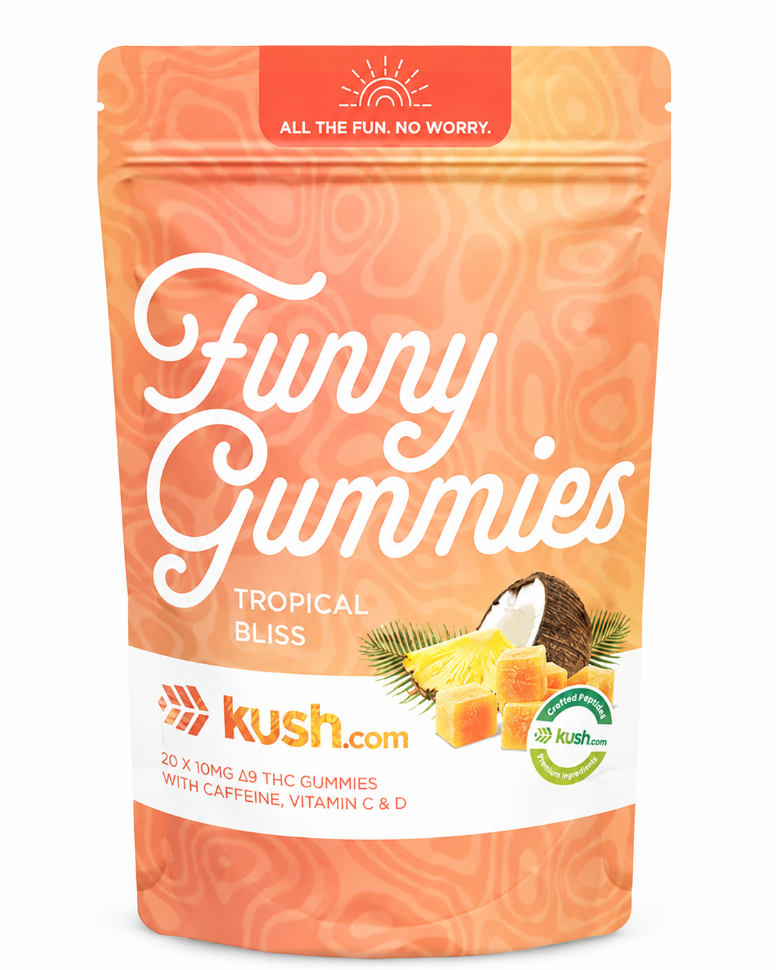 KUSH GUMMIES D9 GUMMIES (10CT BAG)