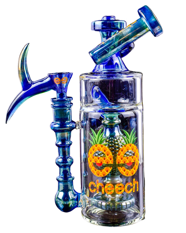 CHEECH 10in "PINEAPPLE TWIST" WATERPIPE