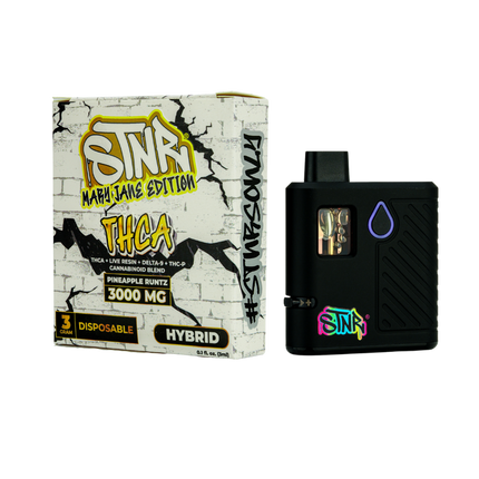 STNR MARY JANE EDITION (THCA + LIVE RESIN + D9 + THC-P) BLEND 3 GRAM DISPOSABLE