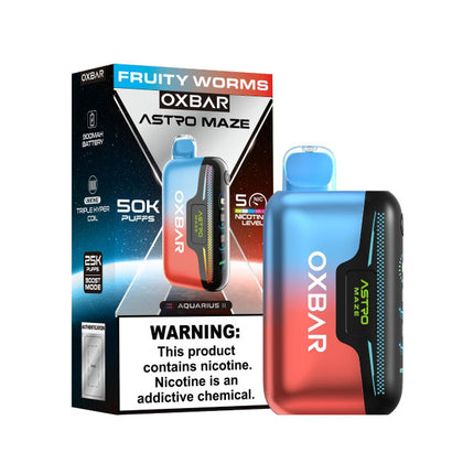 OXBAR ASTRO MAZE 50K PUFFS 5% NIC DISPOSABLE