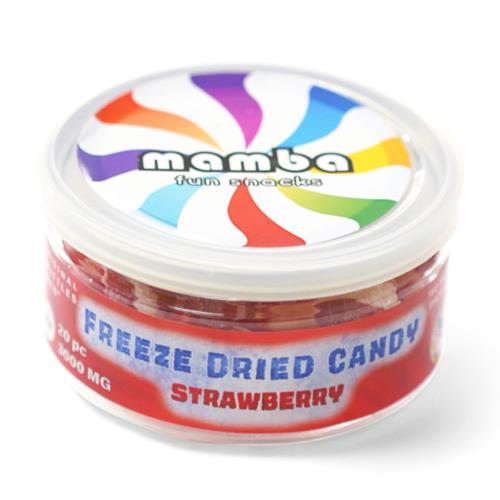 MAMBA FUN SNACKS FREEZE DRIED CANDY 3000MG (20PC / TIN)