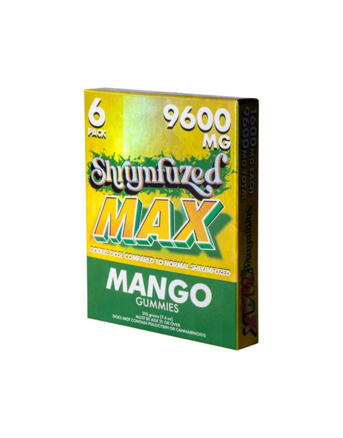 SHRUMFUZED MAX 9600MG DOUBLE DOSE MUSHROOM GUMMIES (6CT/PACK)
