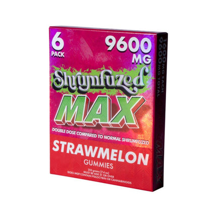 SHRUMFUZED MAX 9600MG DOUBLE DOSE MUSHROOM GUMMIES (6CT/PACK)
