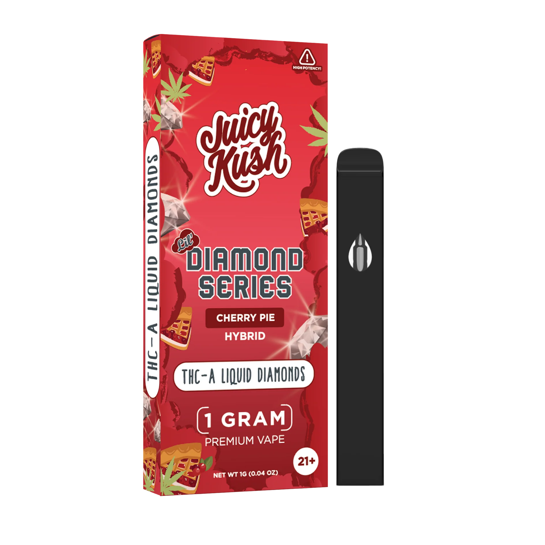 JUICY KUSH LIL' DIAMOND SERIES THC-A LIQUID DIAMOND 1 GRAM DISPOSABLE