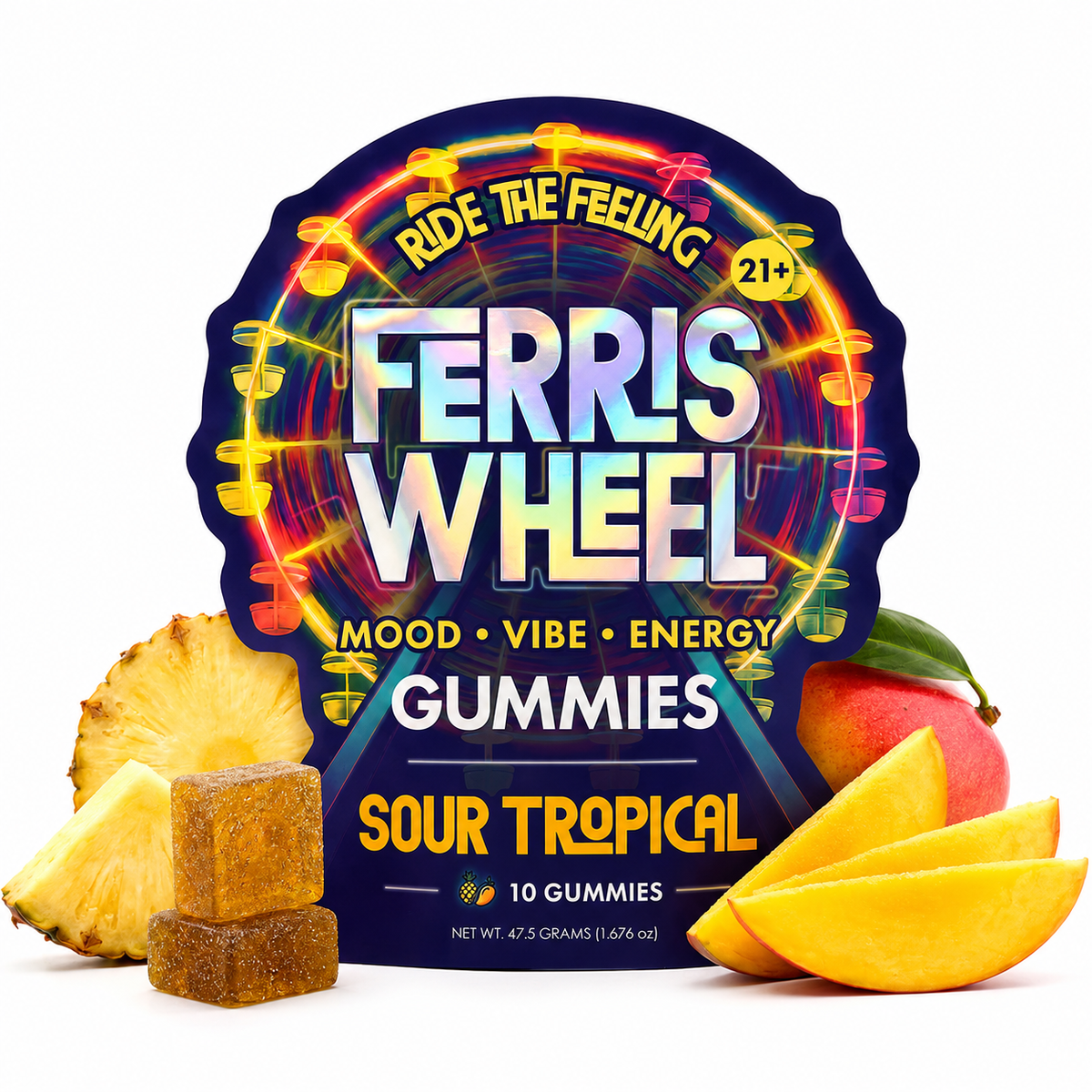 FERRIS WHEEL NOOTROPIC BLEND GUMMIES (10CT BAG)