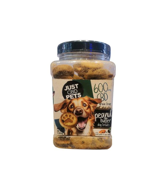 JUST CBD 600MG DOG TREATS (80CT/JAR) | CHICKEN