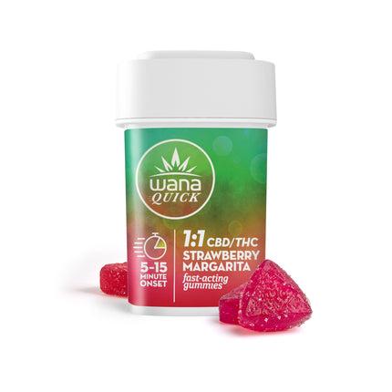 WANA HEMP 100MG DELTA-9 THC INFUSED GUMMIES
