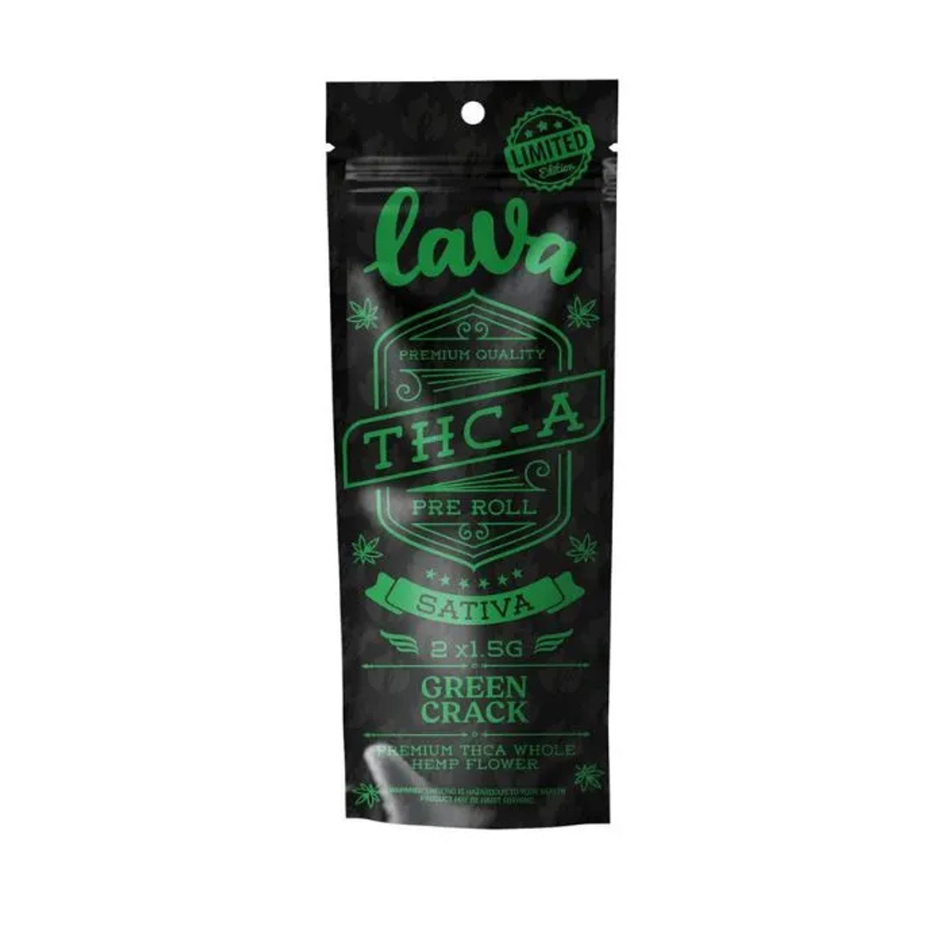 LAVA THC-A 2 X 1.5G PRE-ROLLS