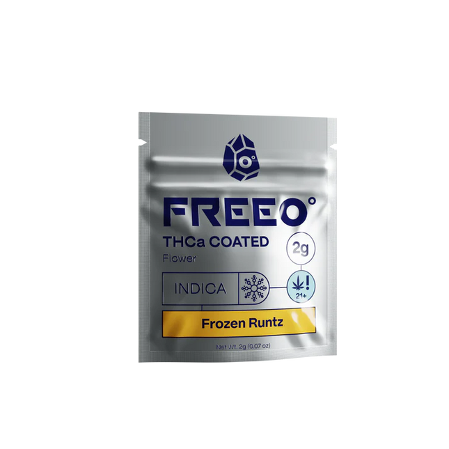 FREEZO THCA COATED FLOWER 2G