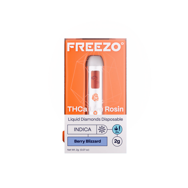 FREEZO THCa LIVE ROSIN 2 GRAM LIQUID DIAMOND DISPOSABLE