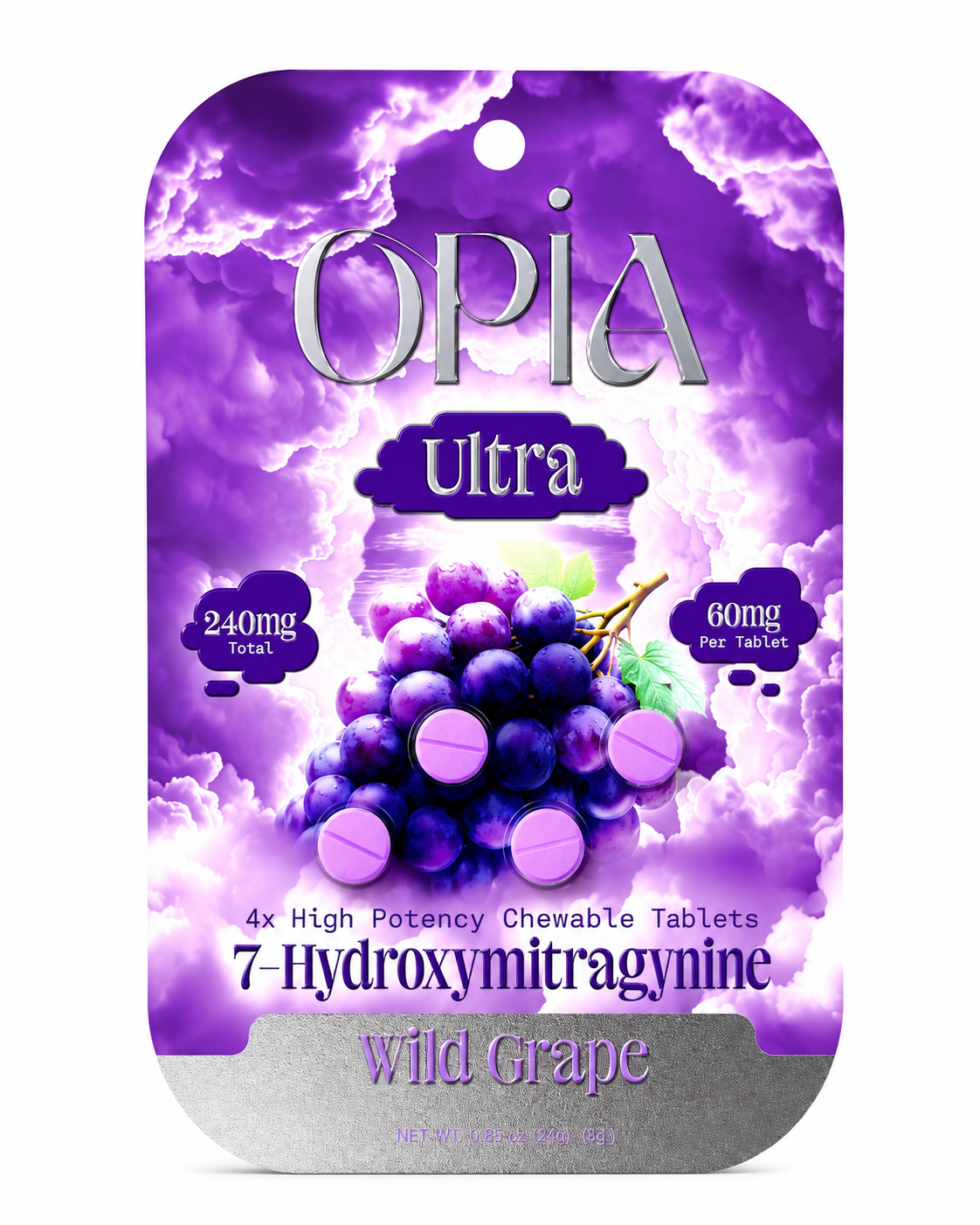 OPIA ULTRA 7-HYDROXY 60MG TABLET (4CT PACK)