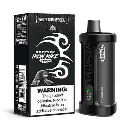 IRON MIKE TYSON 2.0 15,000 HITS 5% DISPOSABLE (5CT DISPLAY)