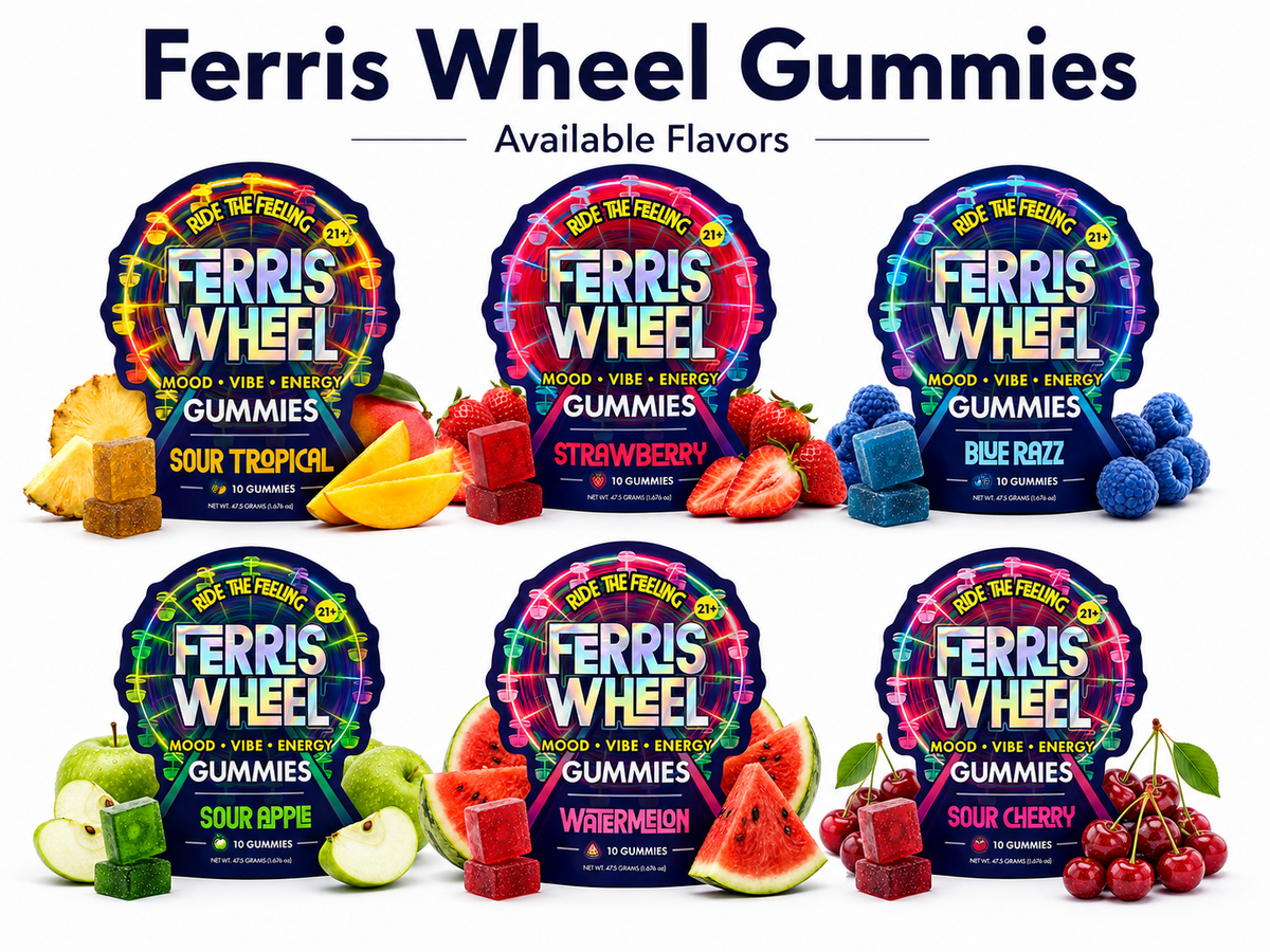 FERRIS WHEEL NOOTROPIC BLEND GUMMIES (10CT BAG)