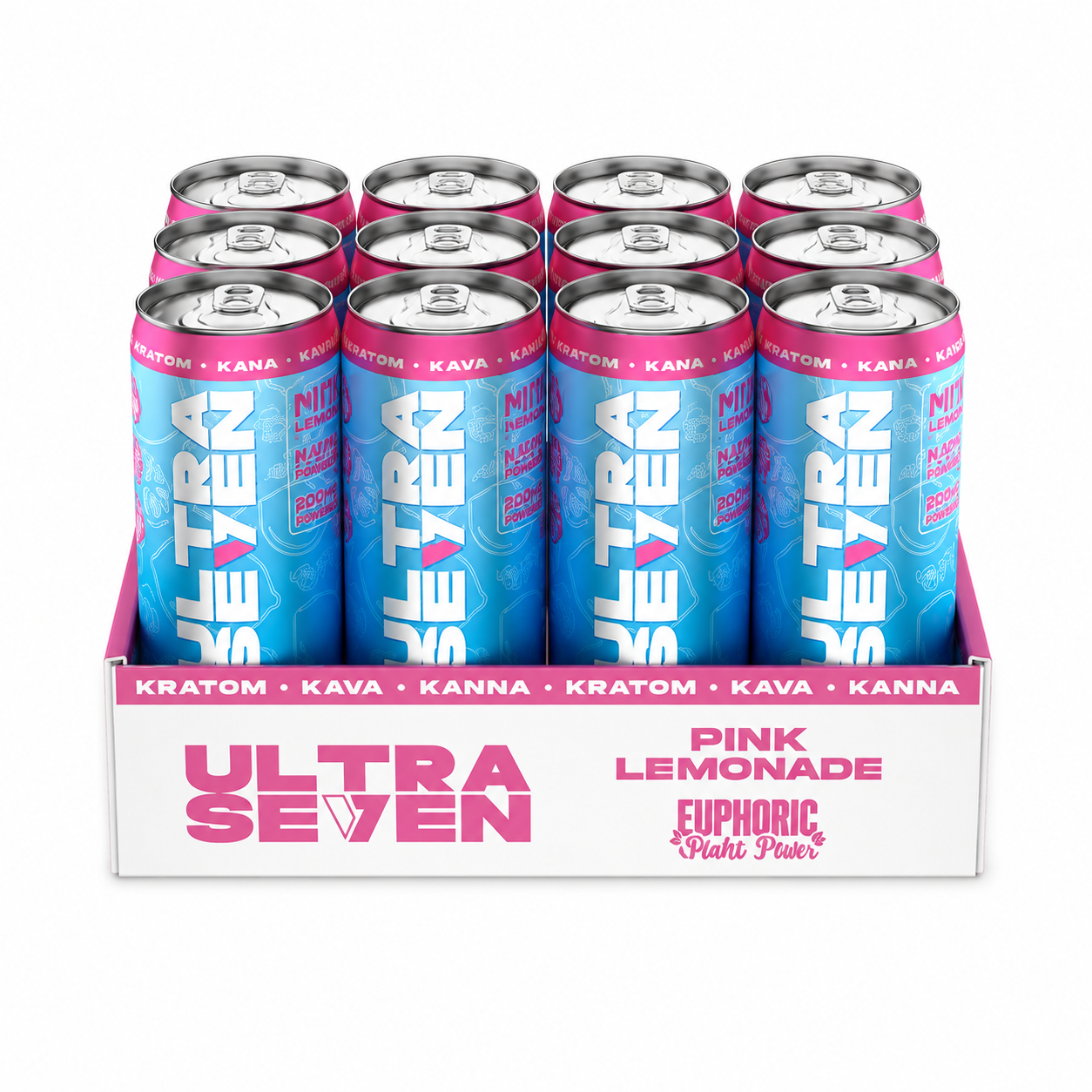 ULTRA SEVEN 135MG KRATOM SODA (12CT DISPLAY)