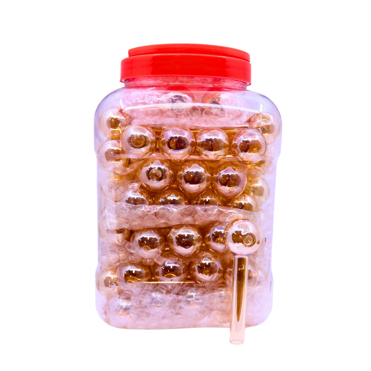 4" OIL BURNER JAR 90CT | GOLD
