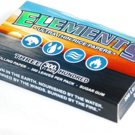 ELEMENTS ULTRA THIN RICE 300 X 1 1/4 ROLLING PAPER Default Title 716165179863