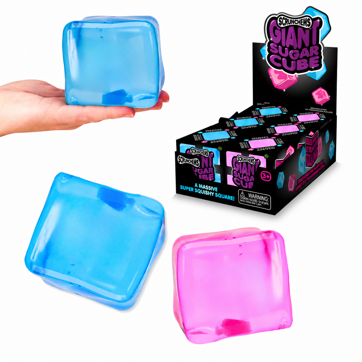 8CMS GIANT SUGAR ICE CUBE SQUISHY