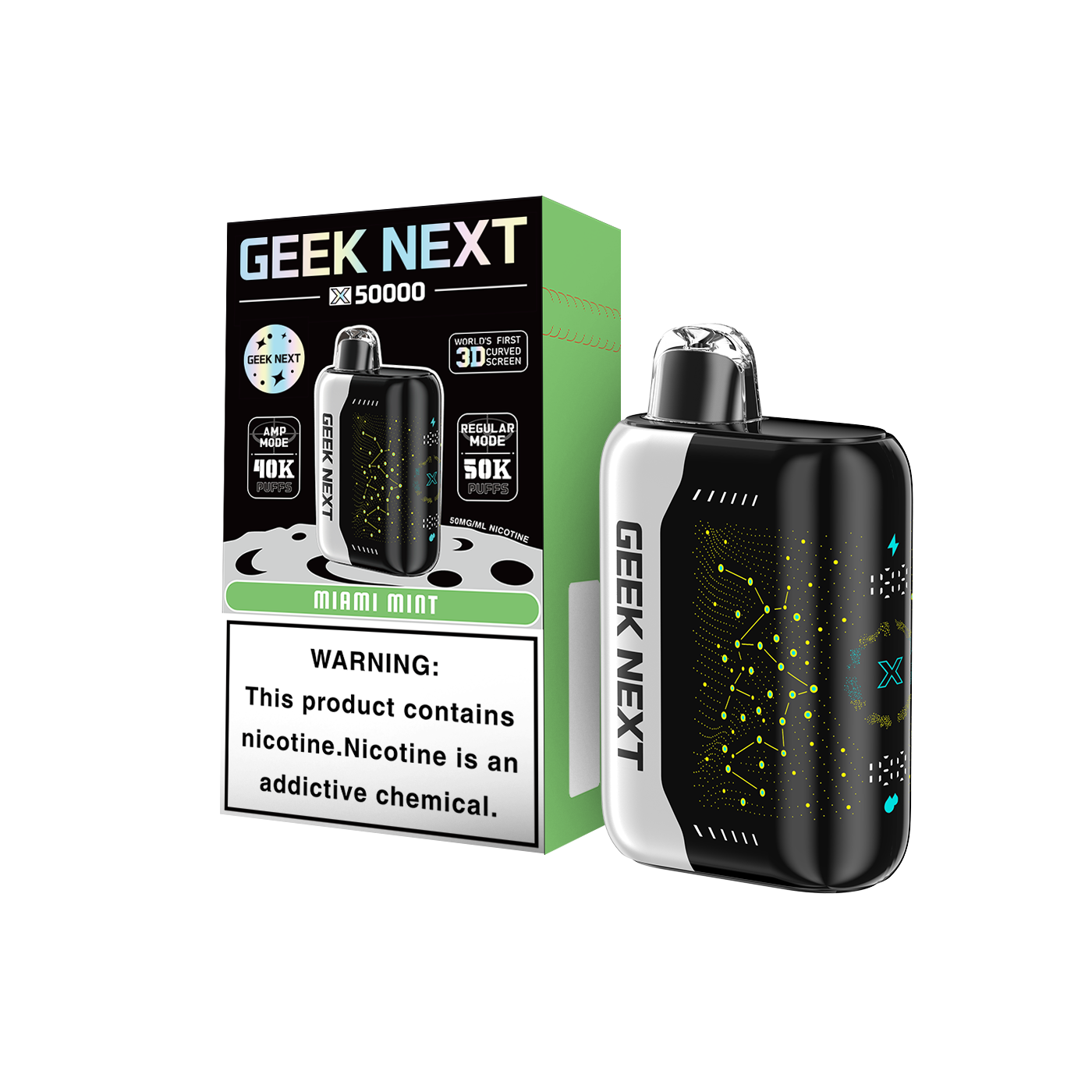 GEEK NEXT 50000 BUILT IN USA (5CT DISPLAY)