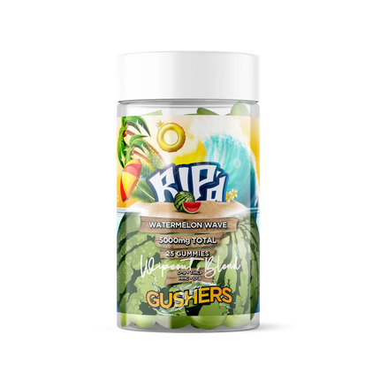 RIP'D GUSHERS GUMMIES WIPEOUT BLEND (DELTA-9 + THC-A + HHC + DELTA-8) 200MG/GUMMY 10CT/PACK