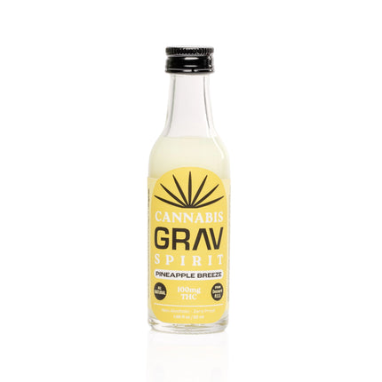 GRAV CANNABIS SPIRIT DRINK 100MG 50ML BOTTLE (6CT DISPLAY)