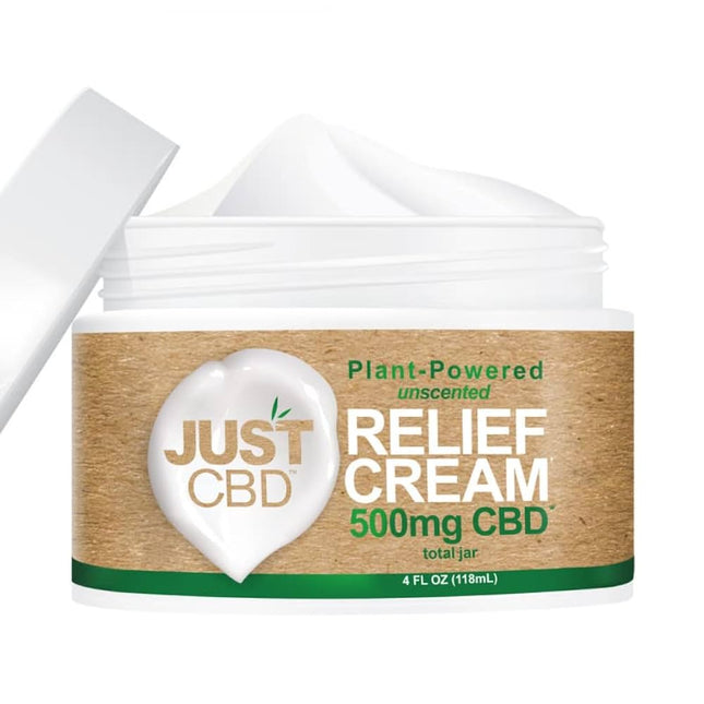 JUST CBD 500MG UNSCENTED SOOTHING CREAM