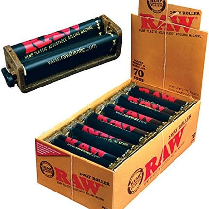 RAW CIGARETTE ROLLING MACHINE (12CT)(ROOLING MACHINE 70 MM 2-WAY ROLLERS)