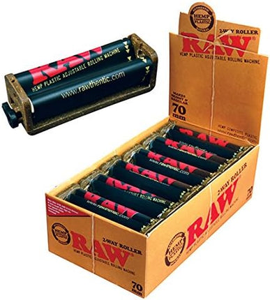 RAW CIGARETTE ROLLING MACHINE (12CT)(ROOLING MACHINE 70 MM 2-WAY ROLLERS)