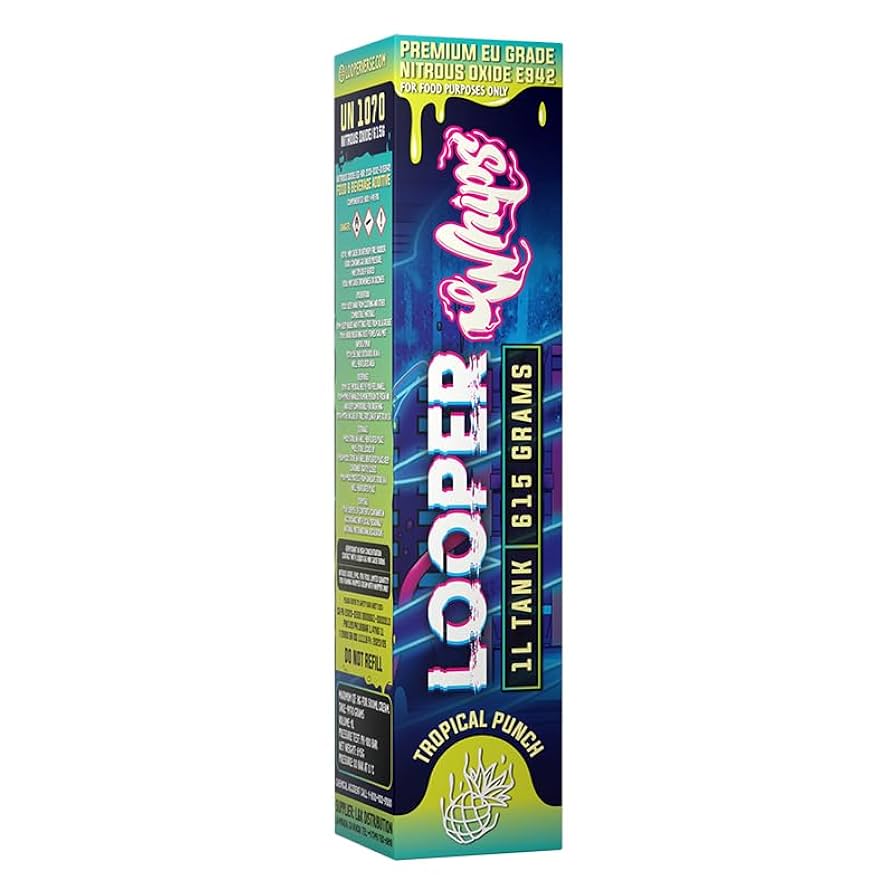 LOOPER FLAVORED WHIP CREAM DISPENSER EU GRADE 615G