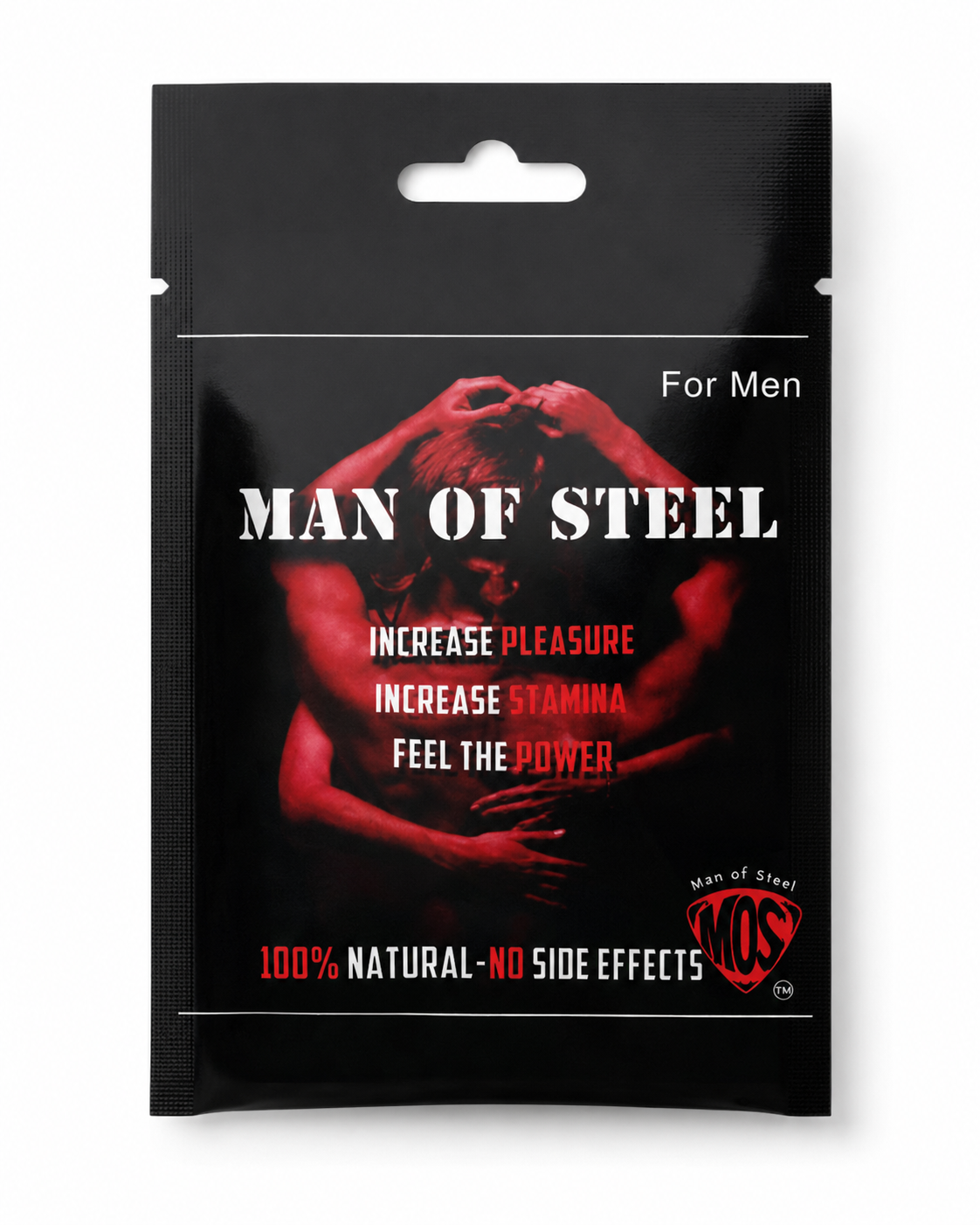 MAN OF STEEL MALE ENHANCEMENT PILLS (24CT BOX)