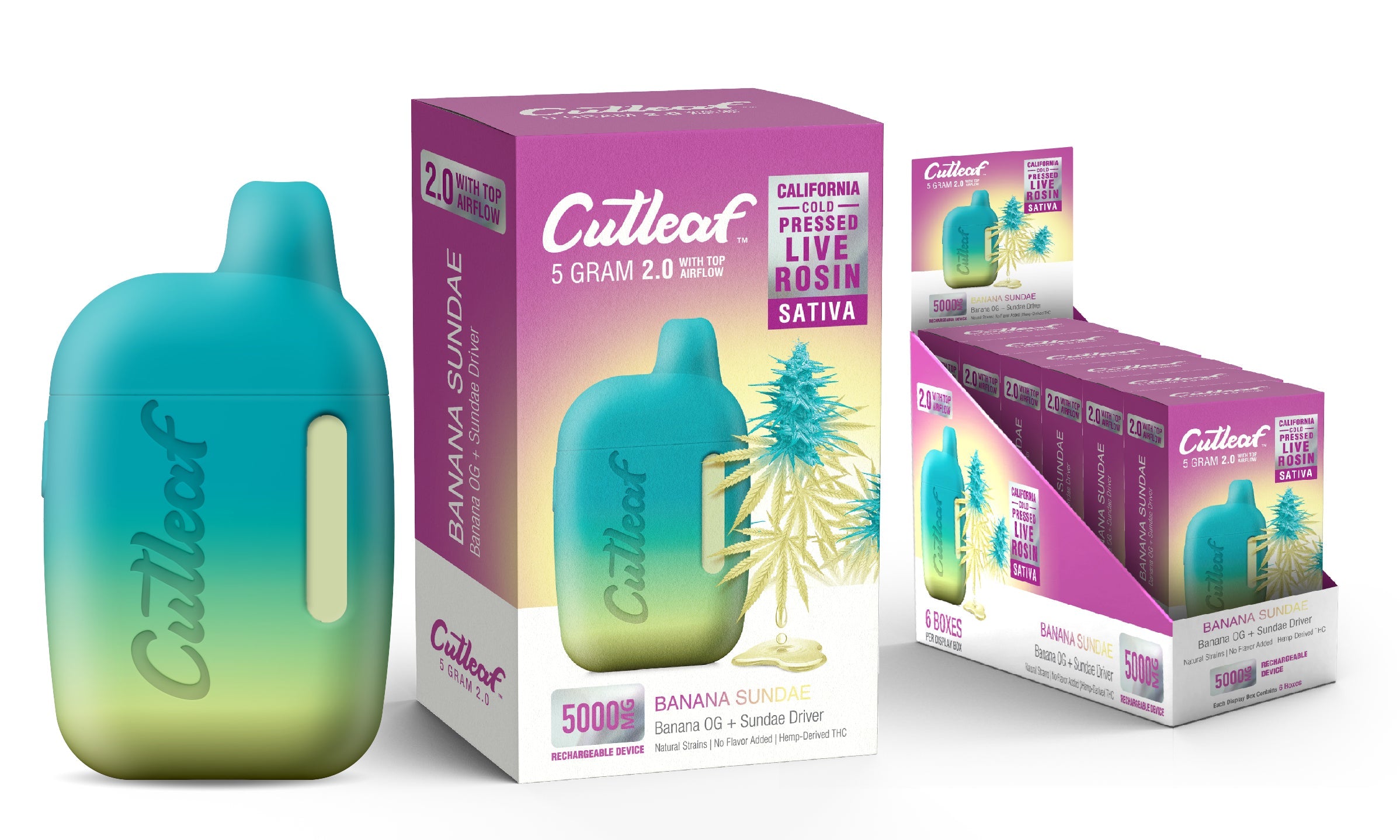 CUTLEAF 5ML THC-A LIVE ROSIN DISPOSABLE W/ TOP AIRFLOW Rising Wholesale Inc. CUTLEAF 5ML THC-A LIVE ROSIN DISPOSABLE W/ TOP AIRFLOW Rising Wholesale Inc.