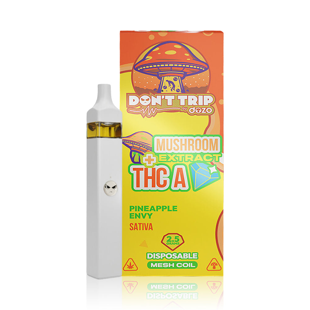 DOZO DON'T TRIP MUSHROOM EXTRACT +THC-A 2.5G DISPOSABLE