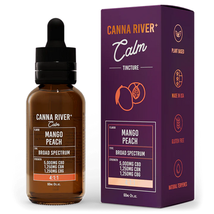 CANNA RIVER CBD CALM TINCTURE 7500MG BOTTLE