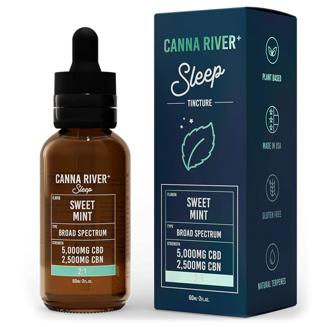 CANNA RIVER CBD SLEEP TINCTURE 7500MG BOTTLE