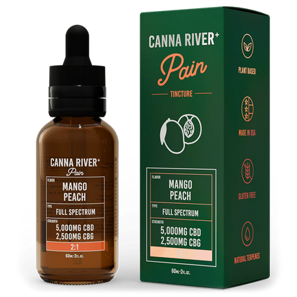 CANNA RIVER CBD PAIN TINCTURE 7500MG BOTTLE