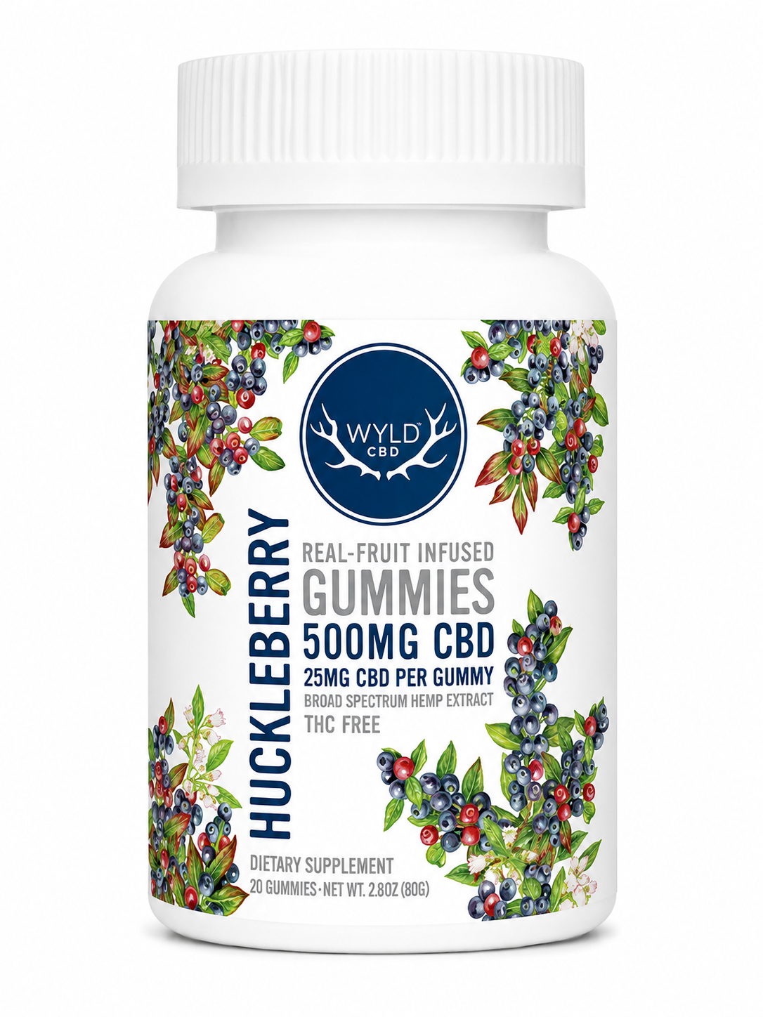 WYLD CBD 25MG GUMMIES (20CT BOX)