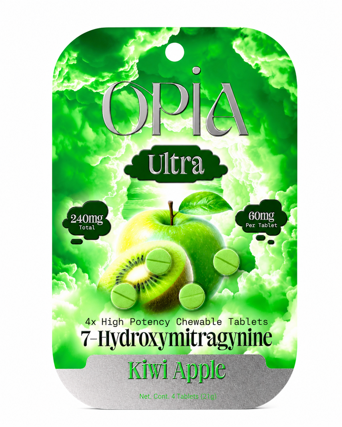 OPIA ULTRA 7-HYDROXY 60MG TABLET (4CT PACK)